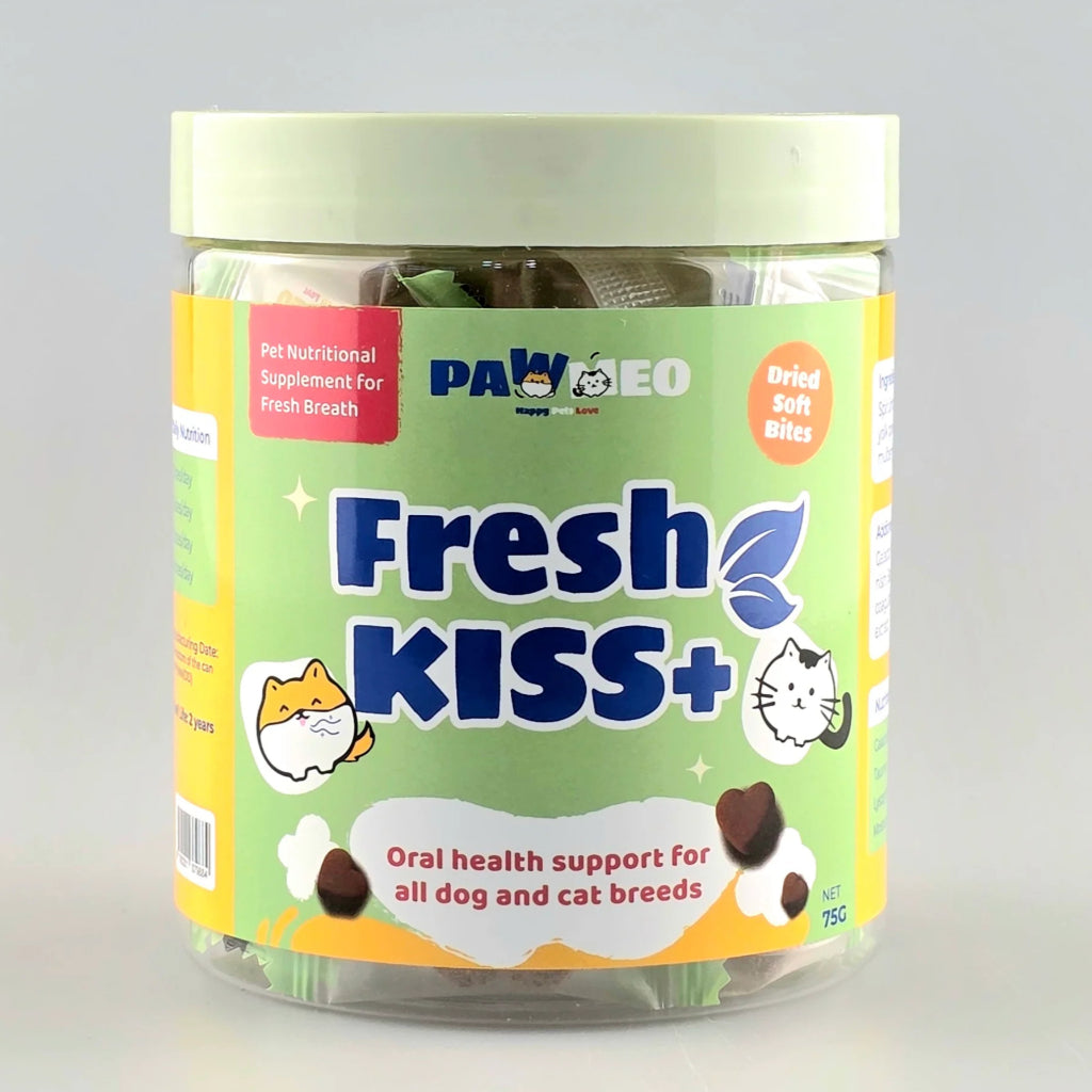 PAWMEO FRSH KISS+ DRIED SOFT BITES