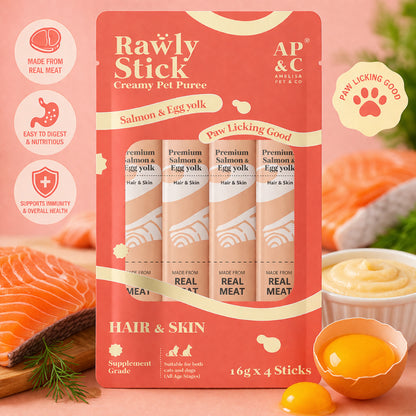 AMELISA PET RAWLY STICK PLUS 4 STICKS PER PACK