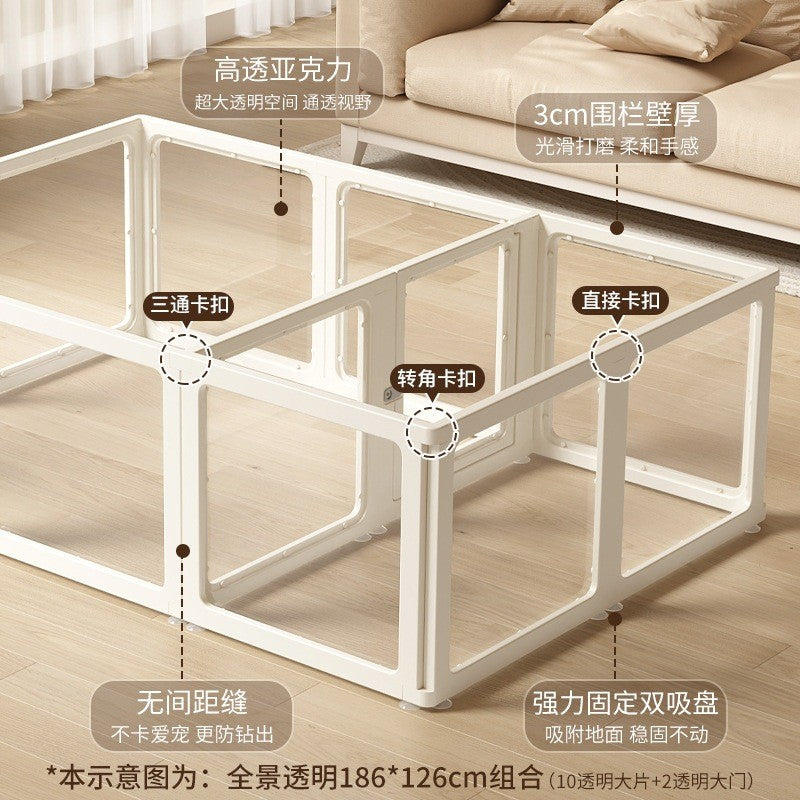 TRANSPARENT PLAYPEN 126*66*60CM