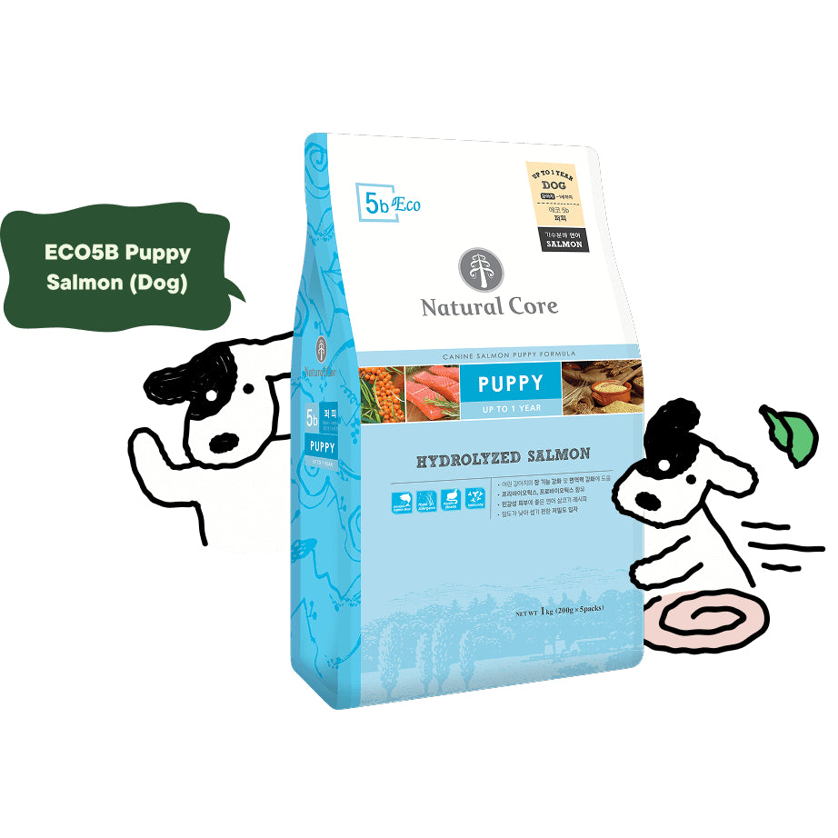 NATURAL CORE DOG FOOD - ECO5B PUPPY SALMON 7KG