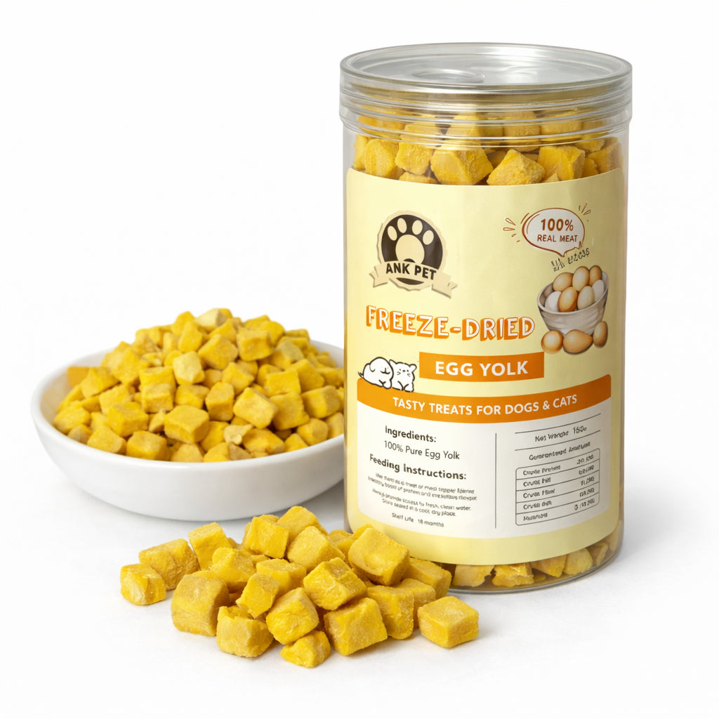 ANK Freeze-Dried Meat Chicken/Duck/EggYolk/Salmon/Capelin