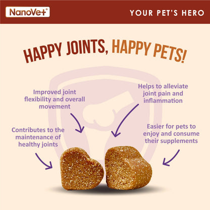 NANOVET HIP + JOINT CHEW (45 CHEW)