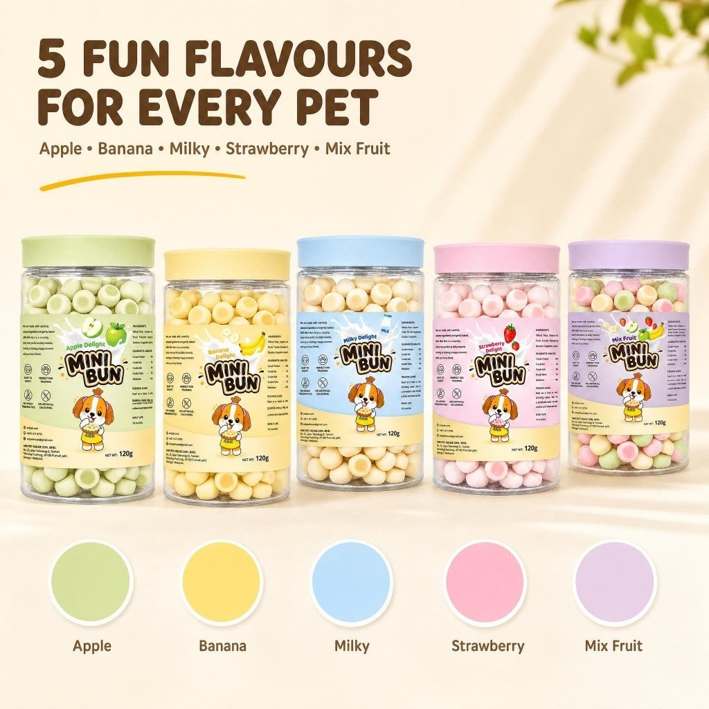 ANK PETS MINI BUN 120G