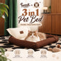 TWISSK OASIS SERIES: 3IN1 PET BED