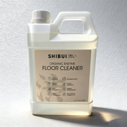 SHIBUI ORGANIC ENZYME FLOOR CLEANER 2L | Baby Pet Safe Stain and Odour Remover Pencuci Lantai 宠物小孩安全酵素地板清洁剂