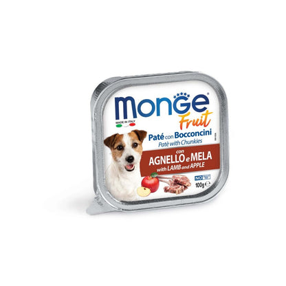 MONGE FRESH / MONGE FRUIT DOG WET FOOD 100G