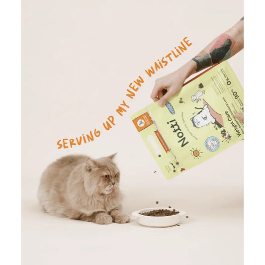 NOTTI CAT FOOD - WEIGHT CARE SLOW BAKED FRESH CHICKEN & LAMB 1.5KG