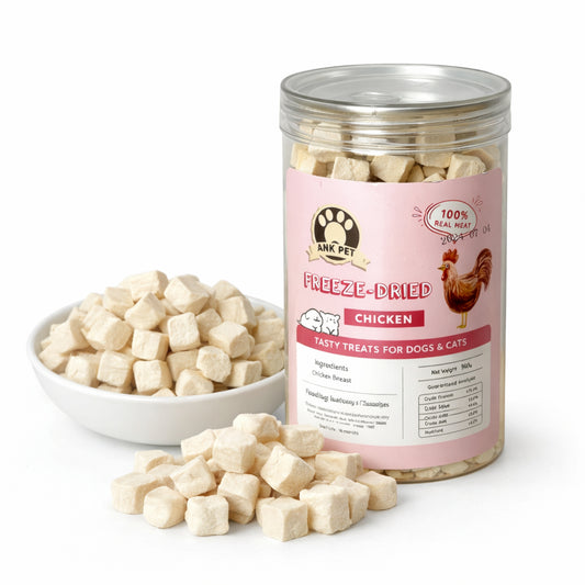ANK Freeze-Dried Meat Chicken/Duck/EggYolk/Salmon/Capelin