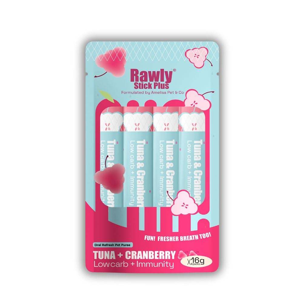 AMELISA PET RAWLY STICK PLUS 4 STICKS PER PACK